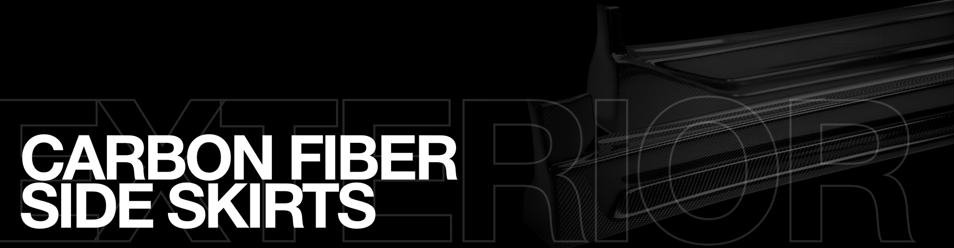 Carbon Fiber Side Skirts