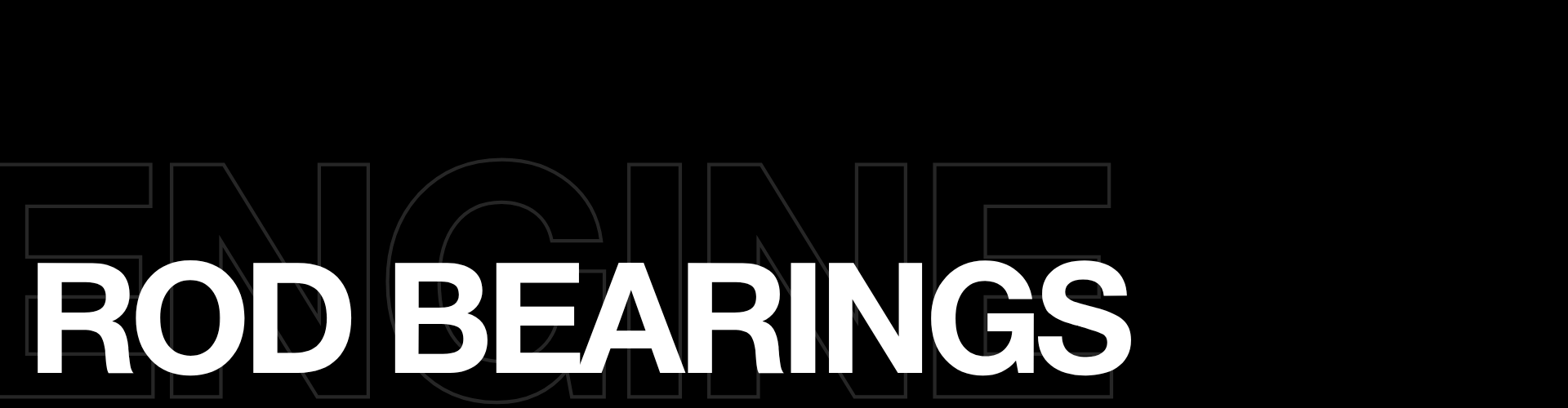 Rod Bearings