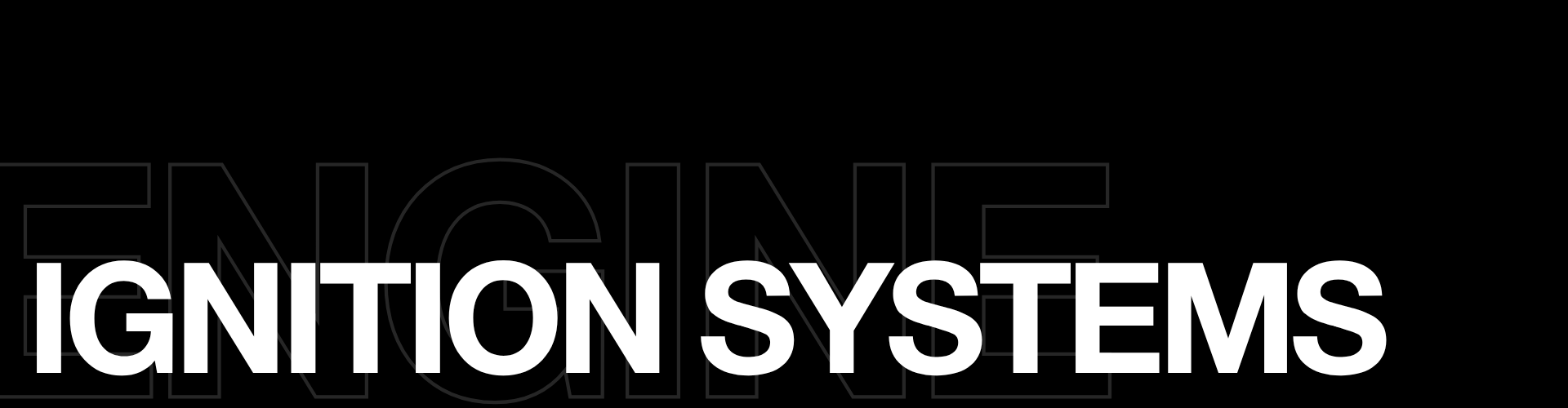 Ignition Systems
