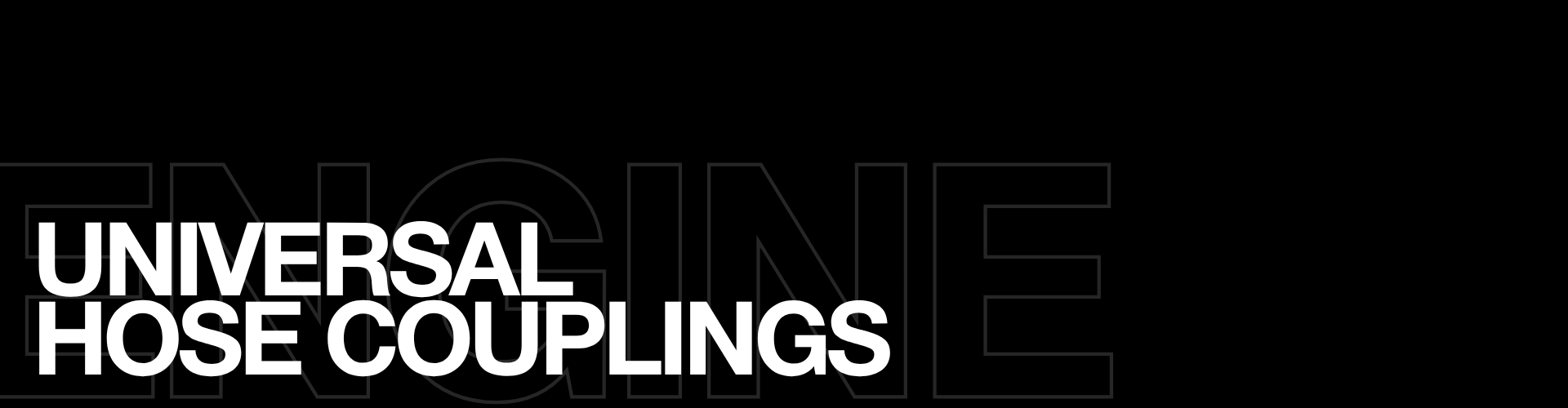 Universal Hose Couplings