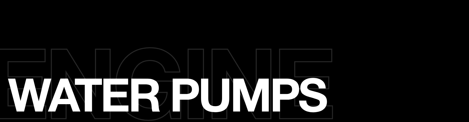 Water Pumps