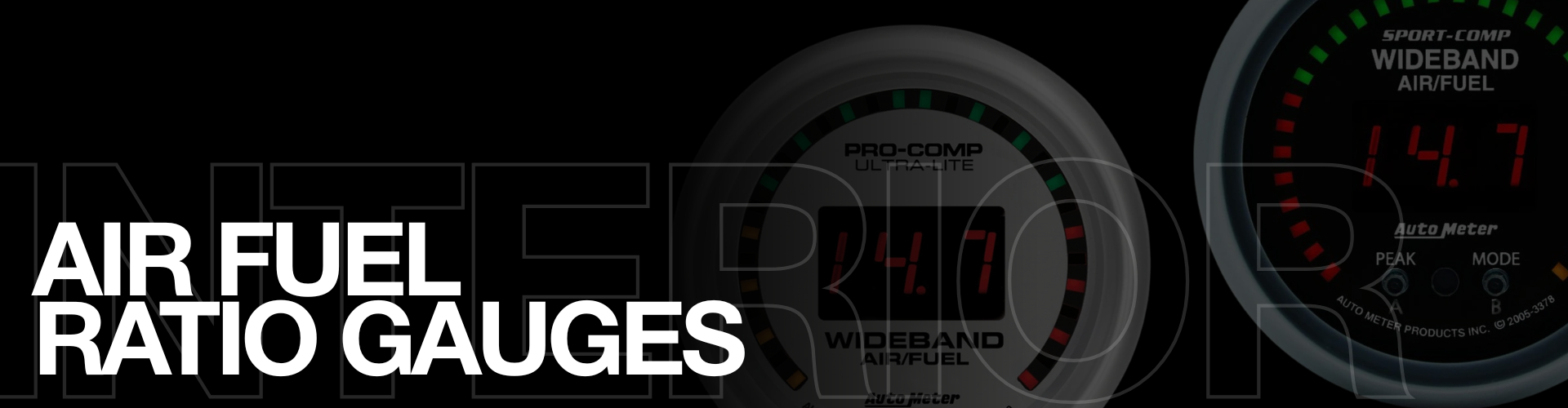 Air Fuel Ratio Gauges