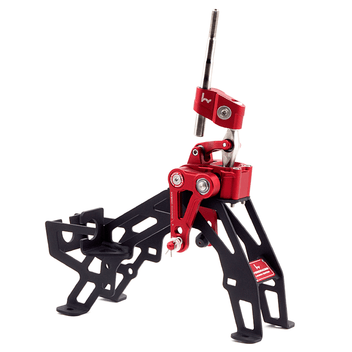 Hybrid Racing Adjustable Short Shifter Assembly (16-21 Civic) - Dust Red
