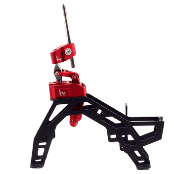 Hybrid Racing Adjustable Short Shifter Assembly (16-21 Civic) - Dust Red