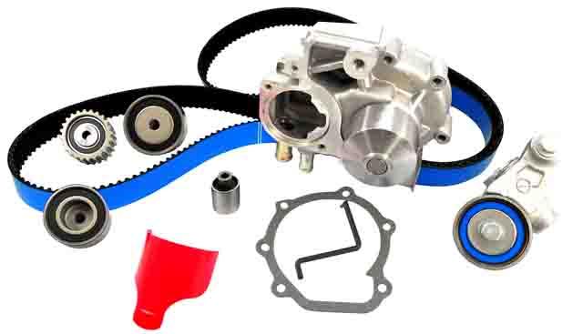Gates 04 Subaru Impreza EJ20 2.0 Perf Racing Timing Belt Component Kit w/ Water Pump