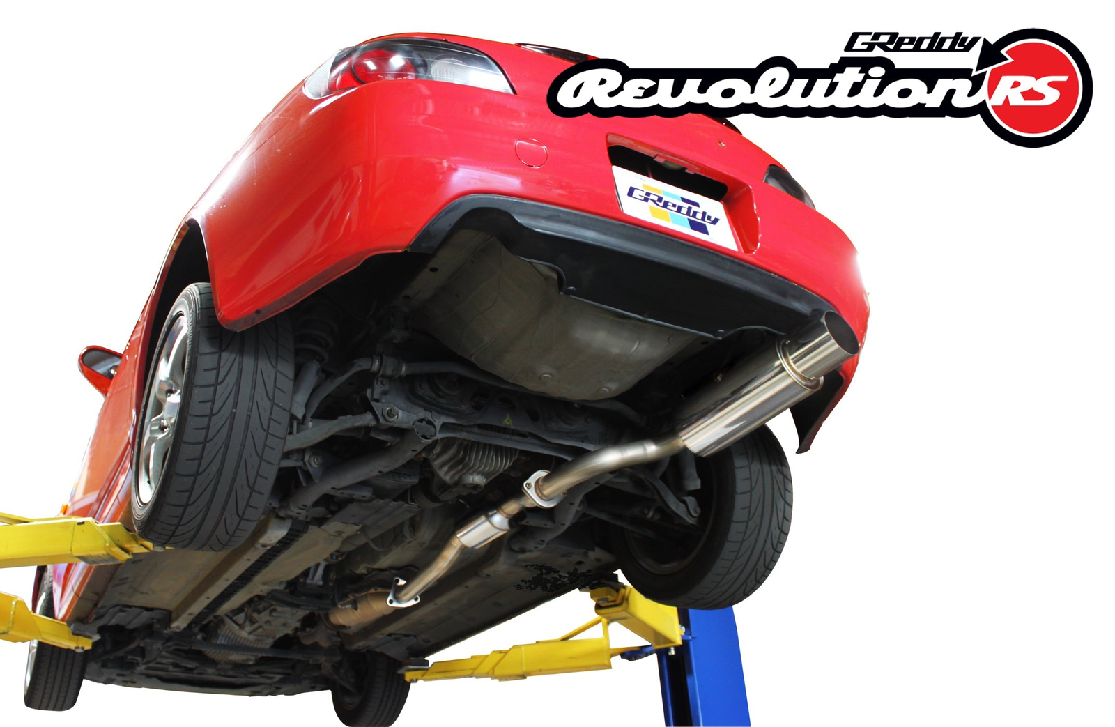 GReddy 00-08 Honda S2000 63.5mm Revolution RS Single Exit Cat-Back Exhaust