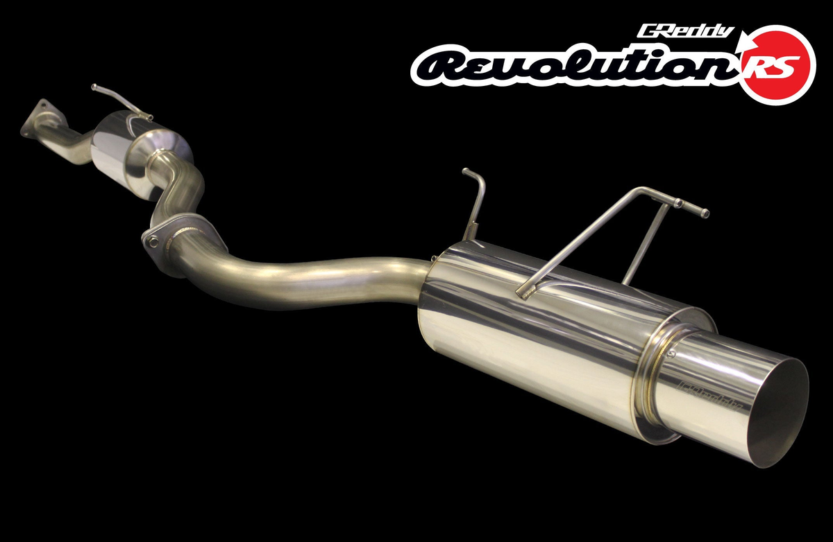 GReddy 00-08 Honda S2000 63.5mm Revolution RS Single Exit Cat-Back Exhaust