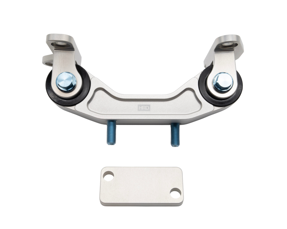 HRD Precision Machined Subaru WRX/STi Transmission Mount - Apex Silver