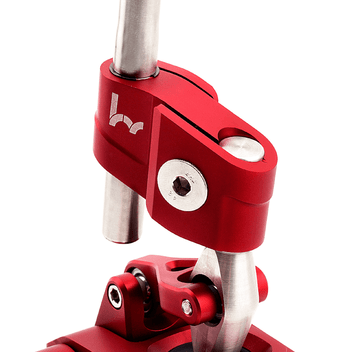 Hybrid Racing Adjustable Short Shifter Assembly (16-21 Civic) - Dust Red