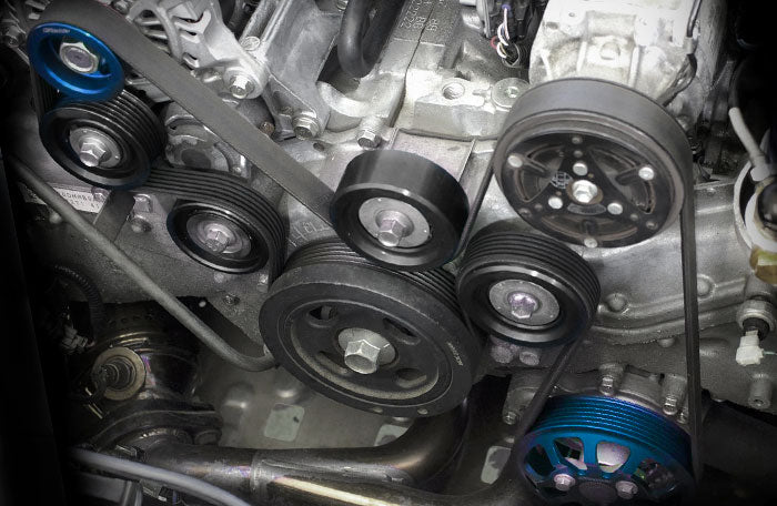 GReddy Aluminum 2 Piece Billet Pulley Kit FRS 13-16