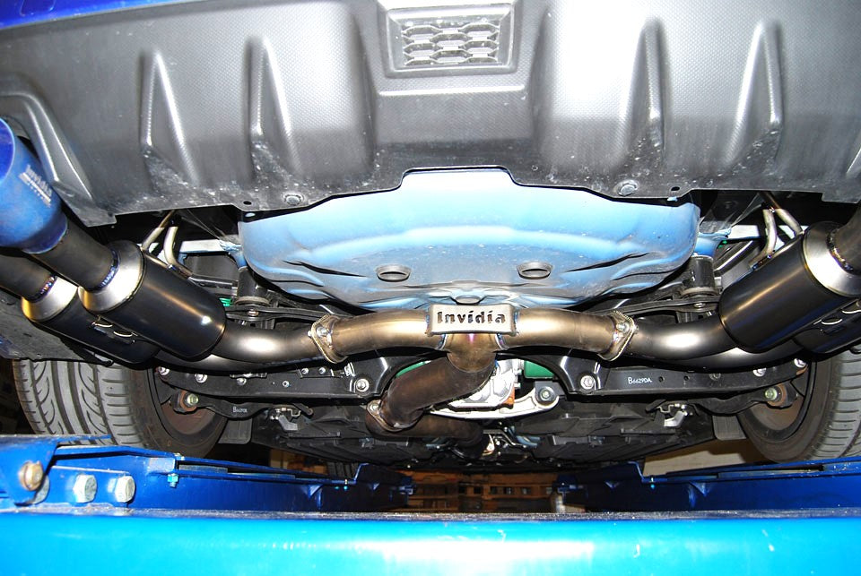 Invidia 2015+ WRX/STi Gemini 80mm Full Titanium Quad 101mm Tip Cat-Back Exhaust