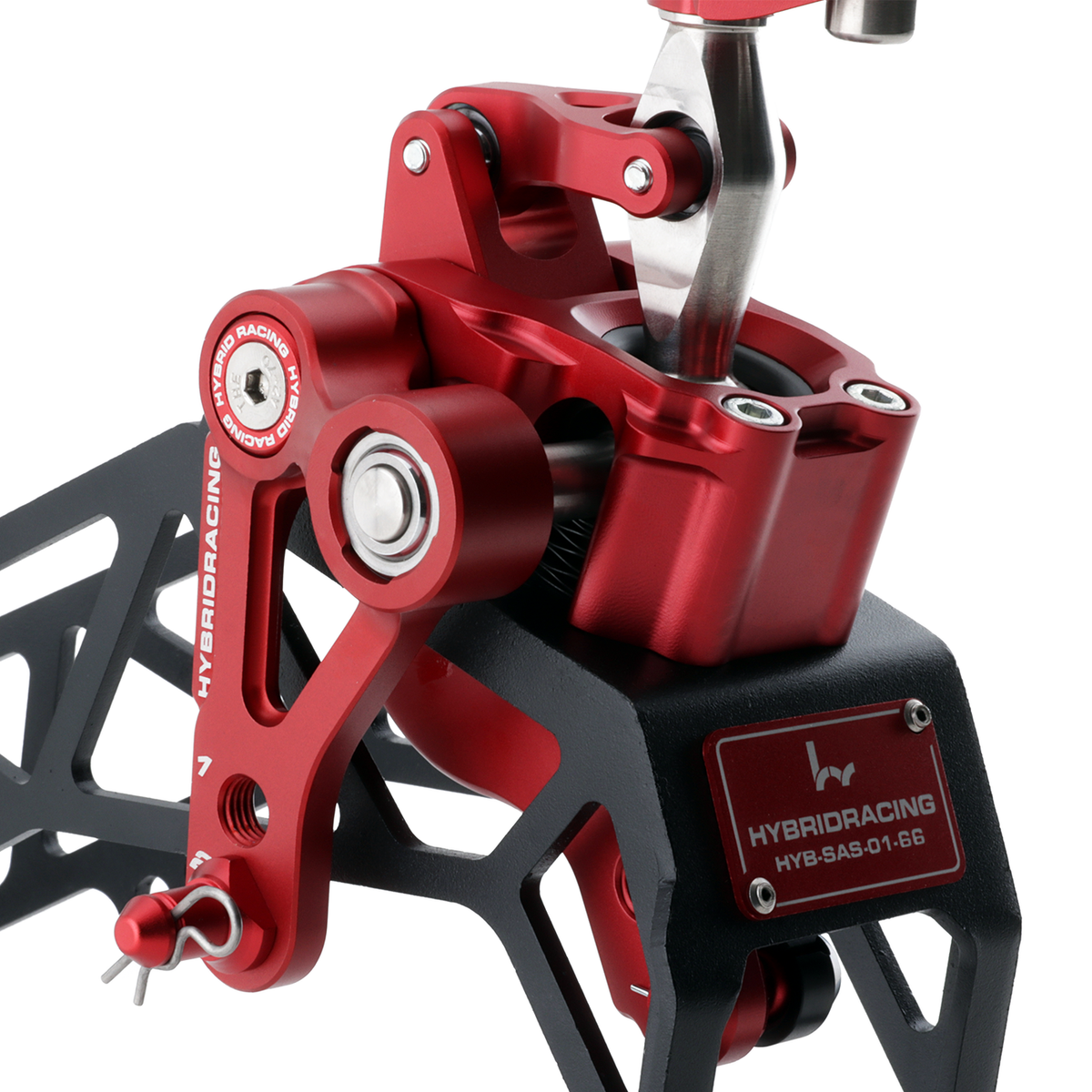 Hybrid Racing Short Shifter Assembly (12-15 Honda Civic) - Red