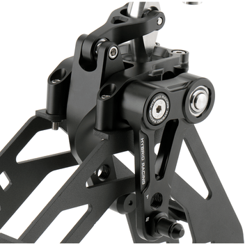 Hybrid Racing Adjustable Short Shifter Assembly (16-21 Civic) - Dust Black