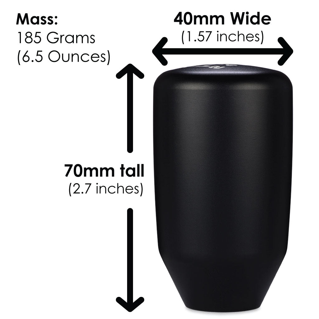 Acuity ESCO-T6 Shift Knob (M10X1.5)  - Satin Black