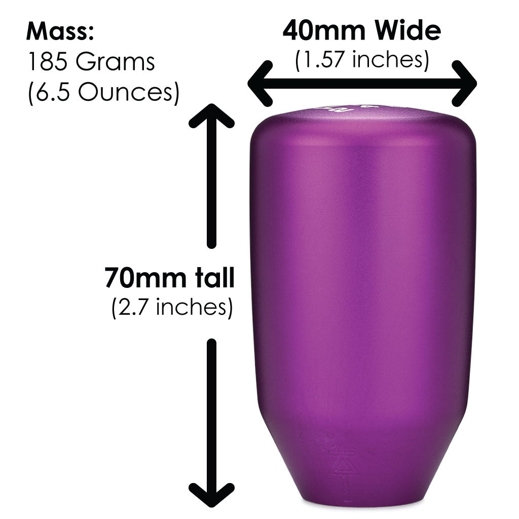 Acuity ESCO-T6 Shift Knob (M10X1.5)  - Satin Purple