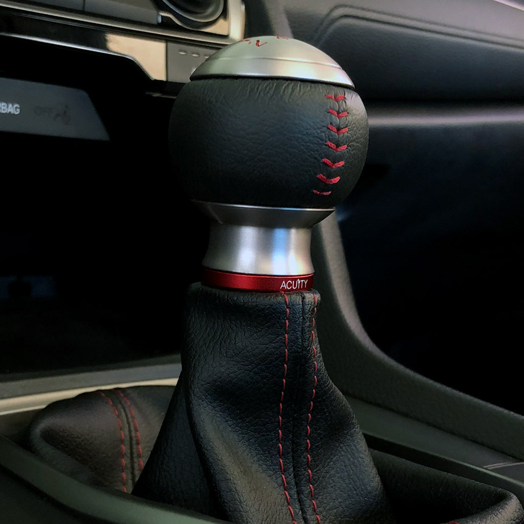 Acuity Shift Boot Collar Upgrade  - Satin Red Aluminum