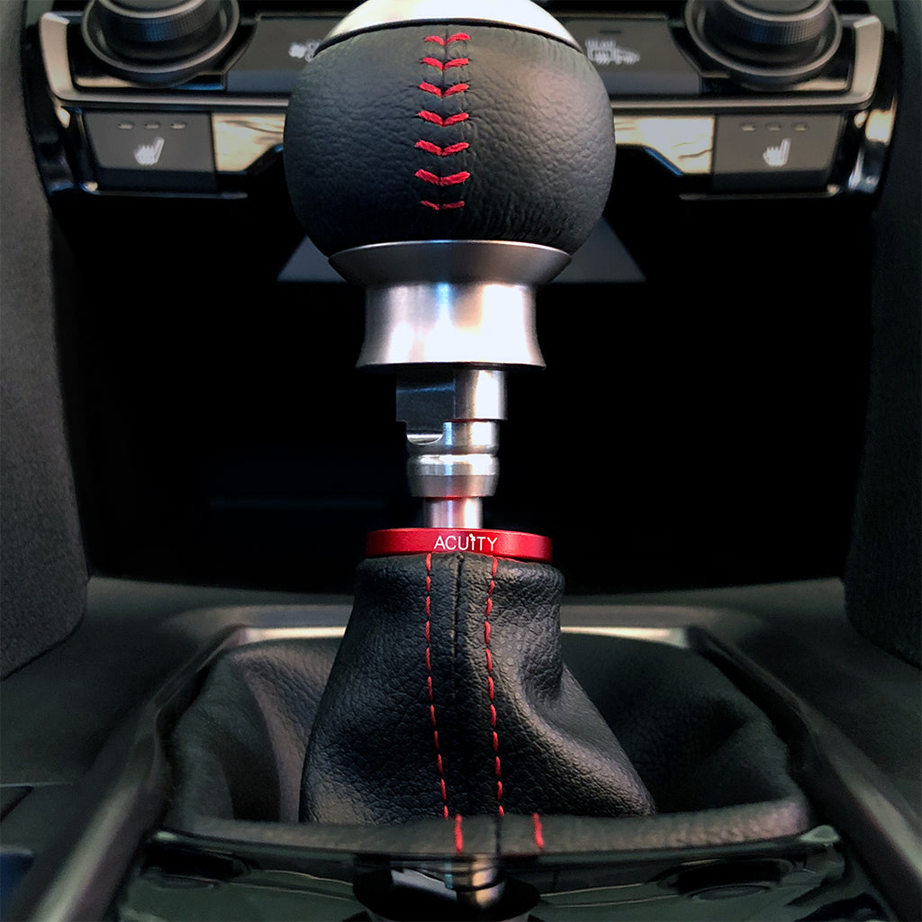 Acuity Shift Boot Collar Upgrade  - Satin Red Aluminum