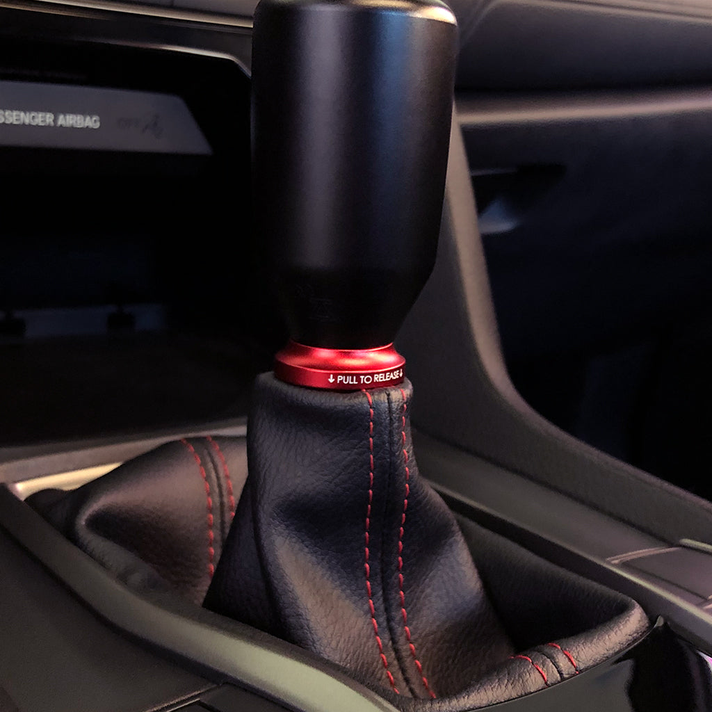 Acuity Shift Boot Collar Upgrade  - Satin Red Aluminum