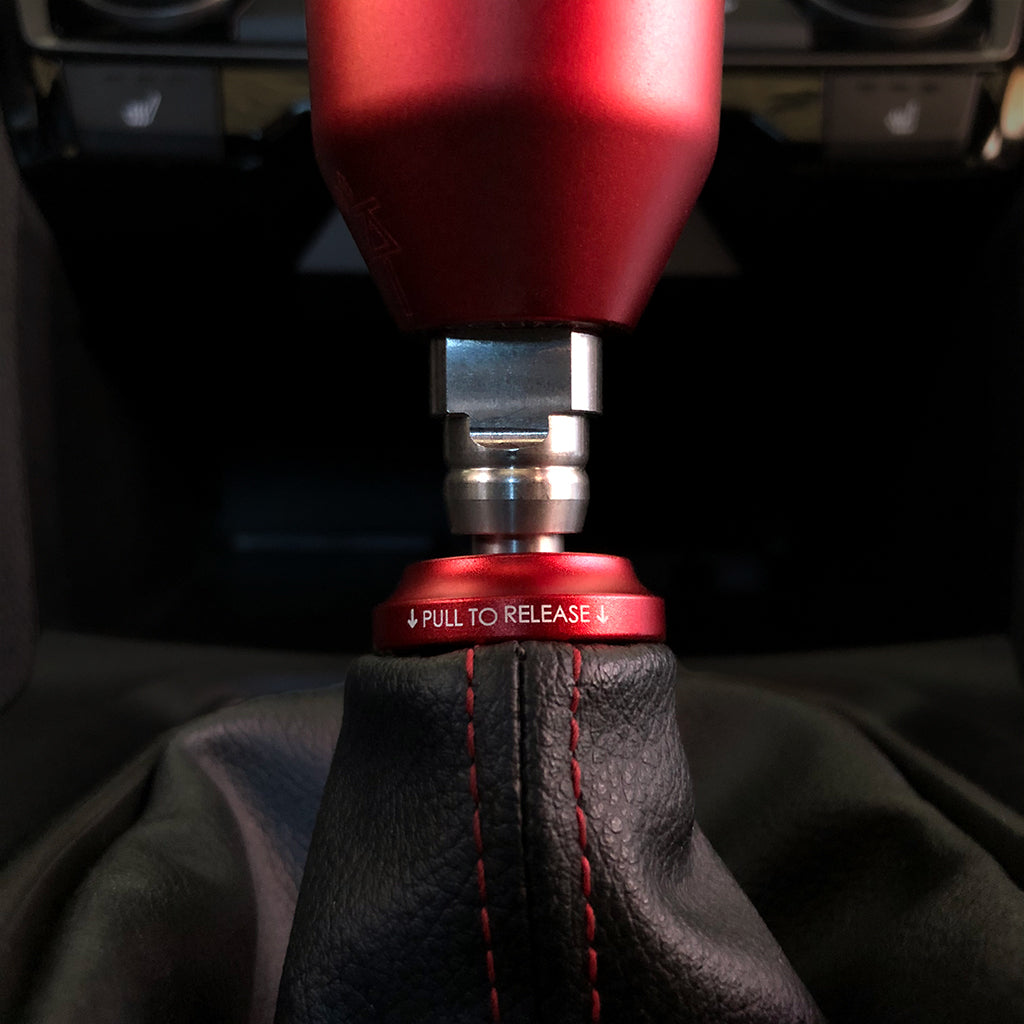 Acuity Shift Boot Collar Upgrade  - Satin Red Aluminum