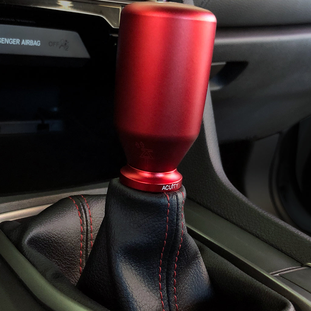 Acuity Shift Boot Collar Upgrade  - Satin Red Aluminum