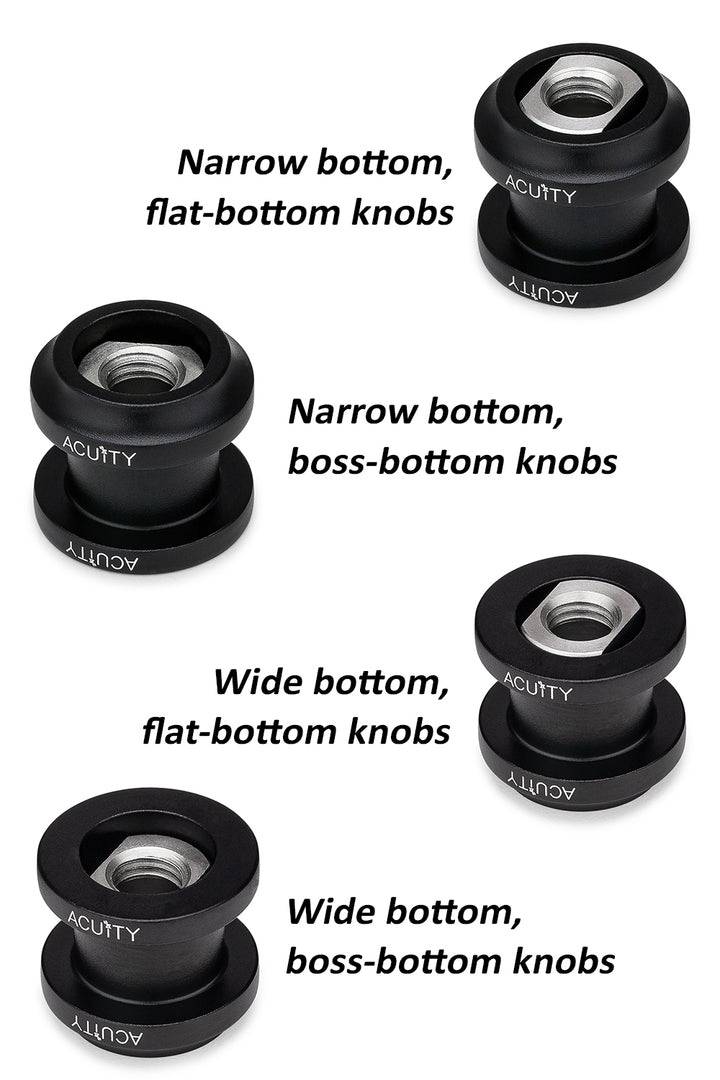 Acuity Shift Boot Collar Upgrade  - Satin Black Aluminum