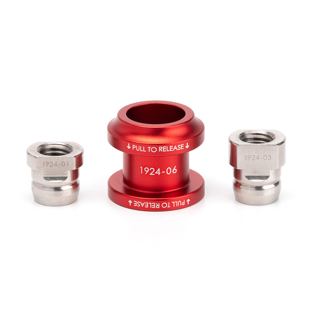 Acuity Shift Boot Collar Upgrade  - Satin Red Aluminum
