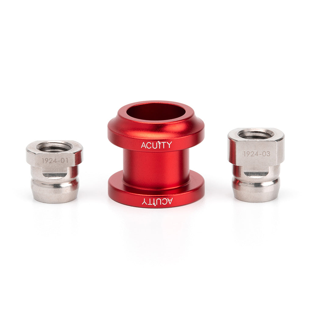 Acuity Shift Boot Collar Upgrade  - Satin Red Aluminum