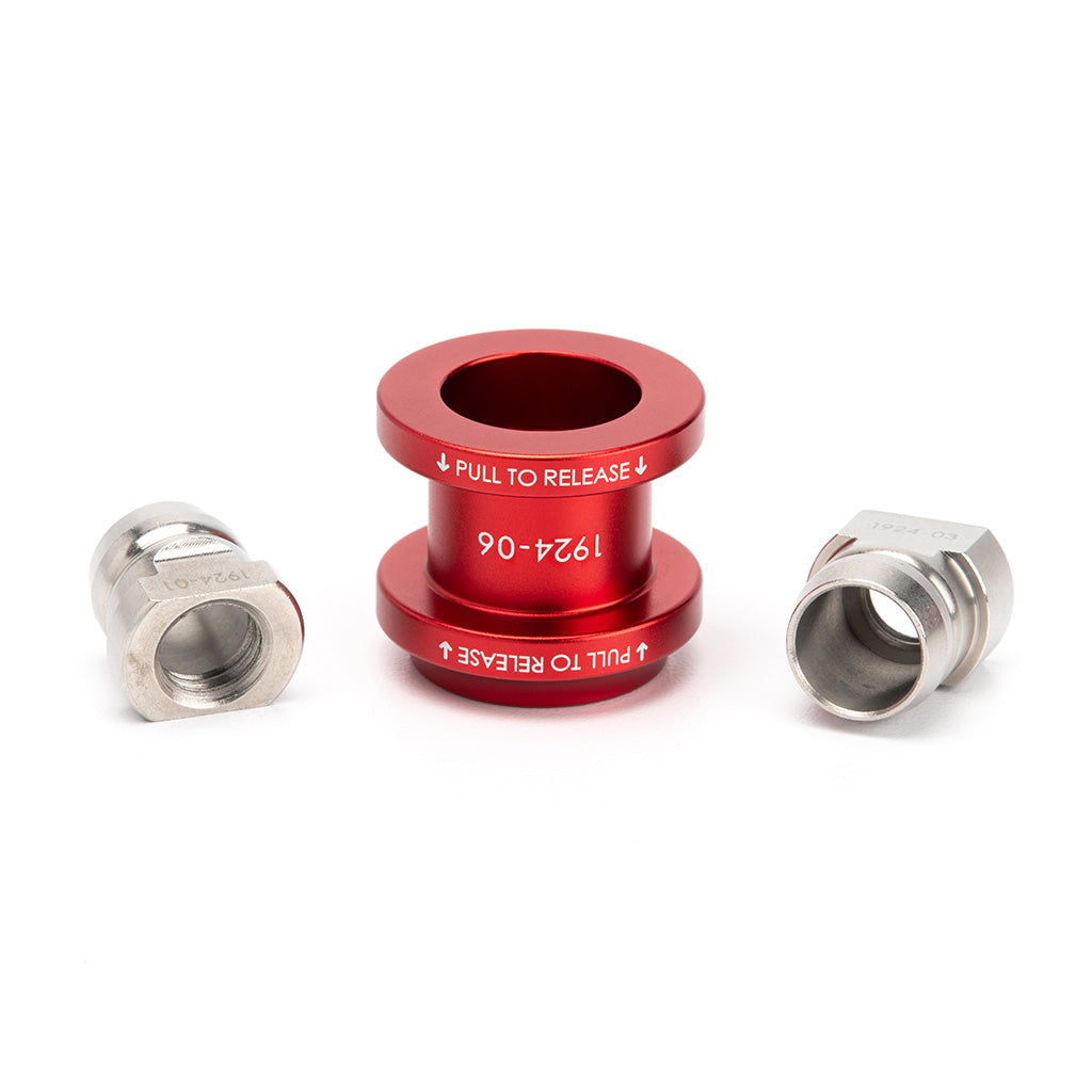 Acuity Shift Boot Collar Upgrade  - Satin Red Aluminum