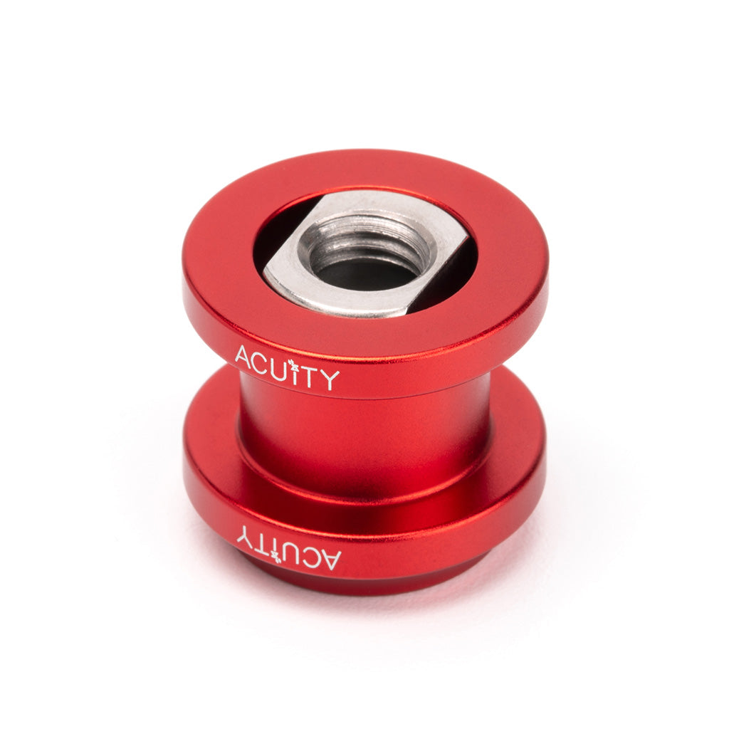 Acuity Shift Boot Collar Upgrade  - Satin Red Aluminum