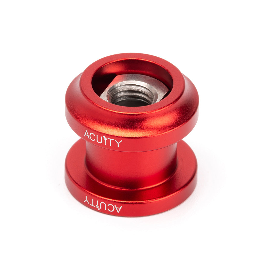 Acuity Shift Boot Collar Upgrade  - Satin Red Aluminum