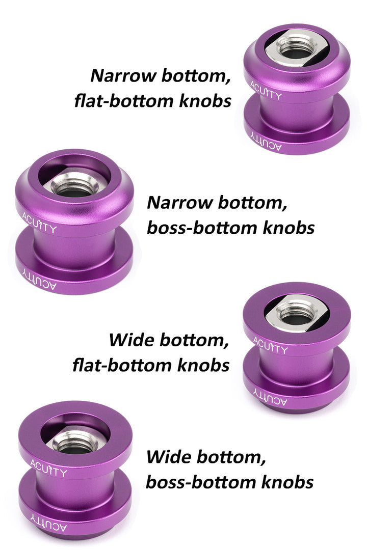 Acuity Shift Boot Collar Upgrade  - Satin Purple Aluminum