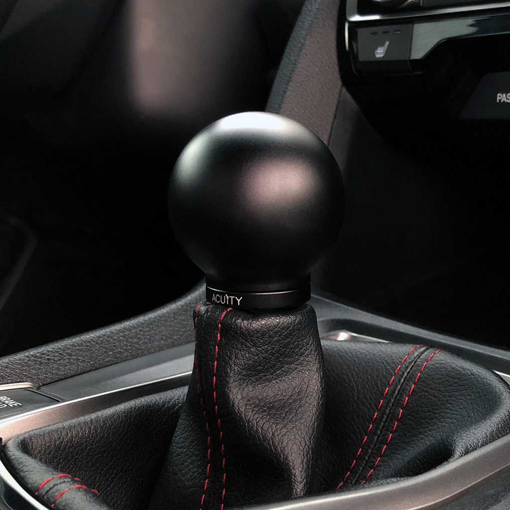Acuity Instruments POCO Low-Profile Shift Knob  - Satin Black (M10x1.5)