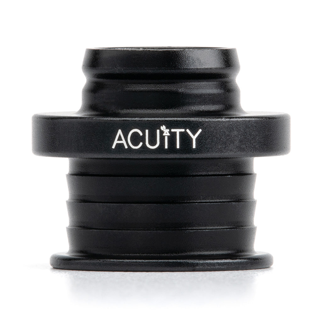 Acuity Instruments Shift Boot Collar for POCO Shift Knobs  - Satin Black Aluminum