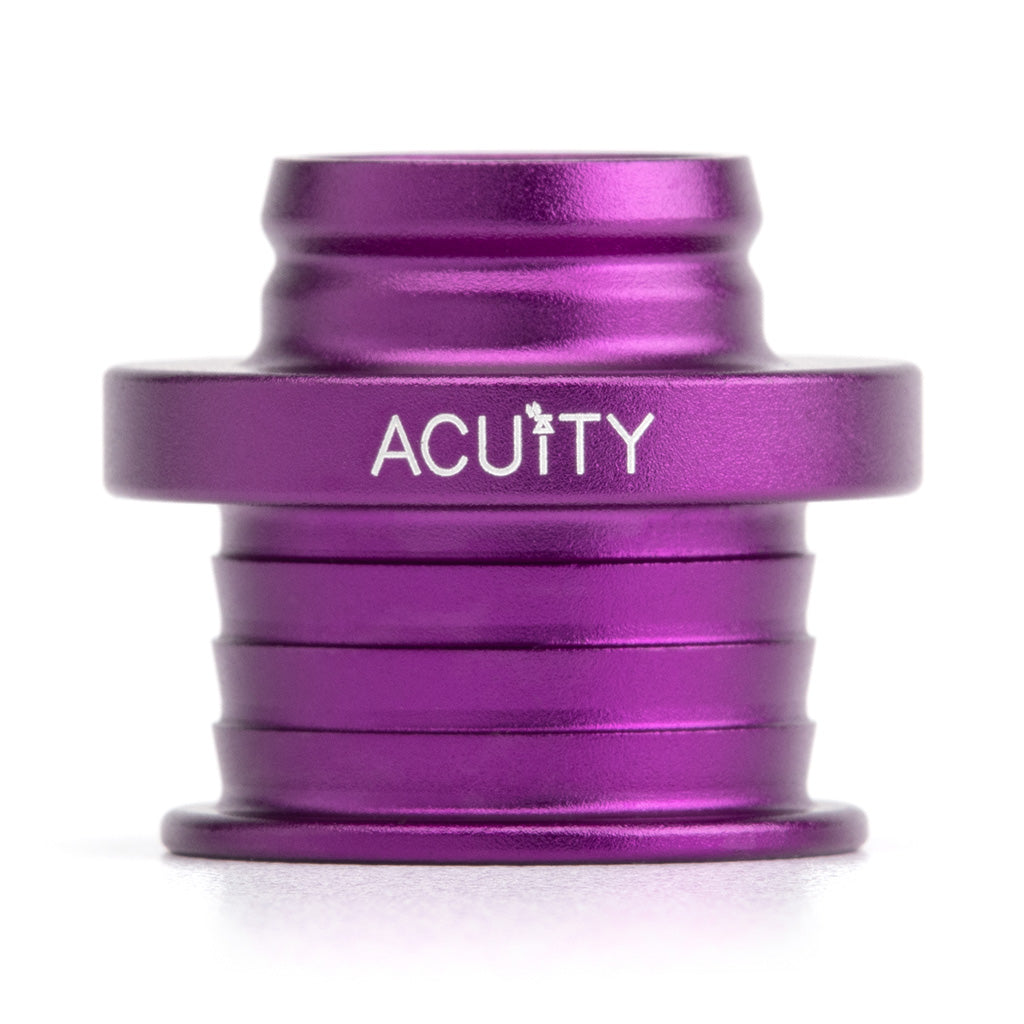 **Open Box** Acuity Instruments Shift Boot Collar for POCO Shift Knobs  - Satin Purple Aluminum