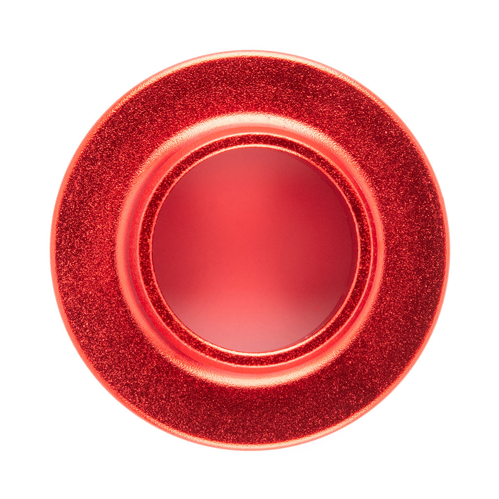 Acuity Instruments Shift Boot Collar for POCO Shift Knobs  - Satin Red Aluminum