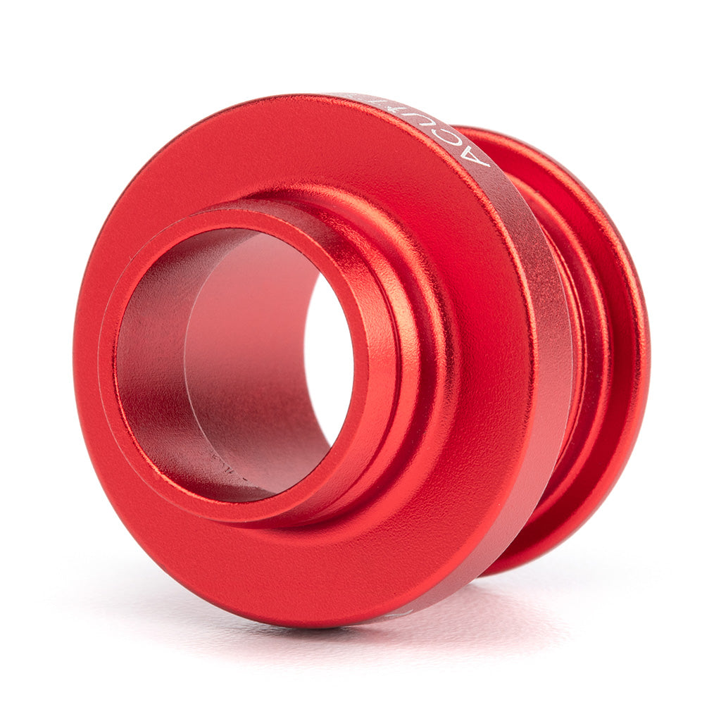 Acuity Instruments Shift Boot Collar for POCO Shift Knobs  - Satin Red Aluminum
