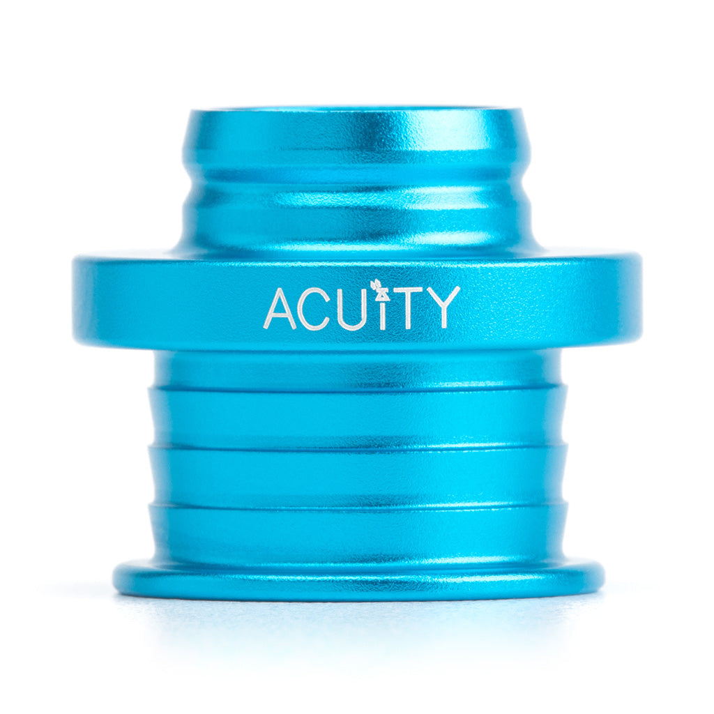 Acuity Instruments Shift Boot Collar for POCO Shift Knobs  - Satin Teal Aluminum