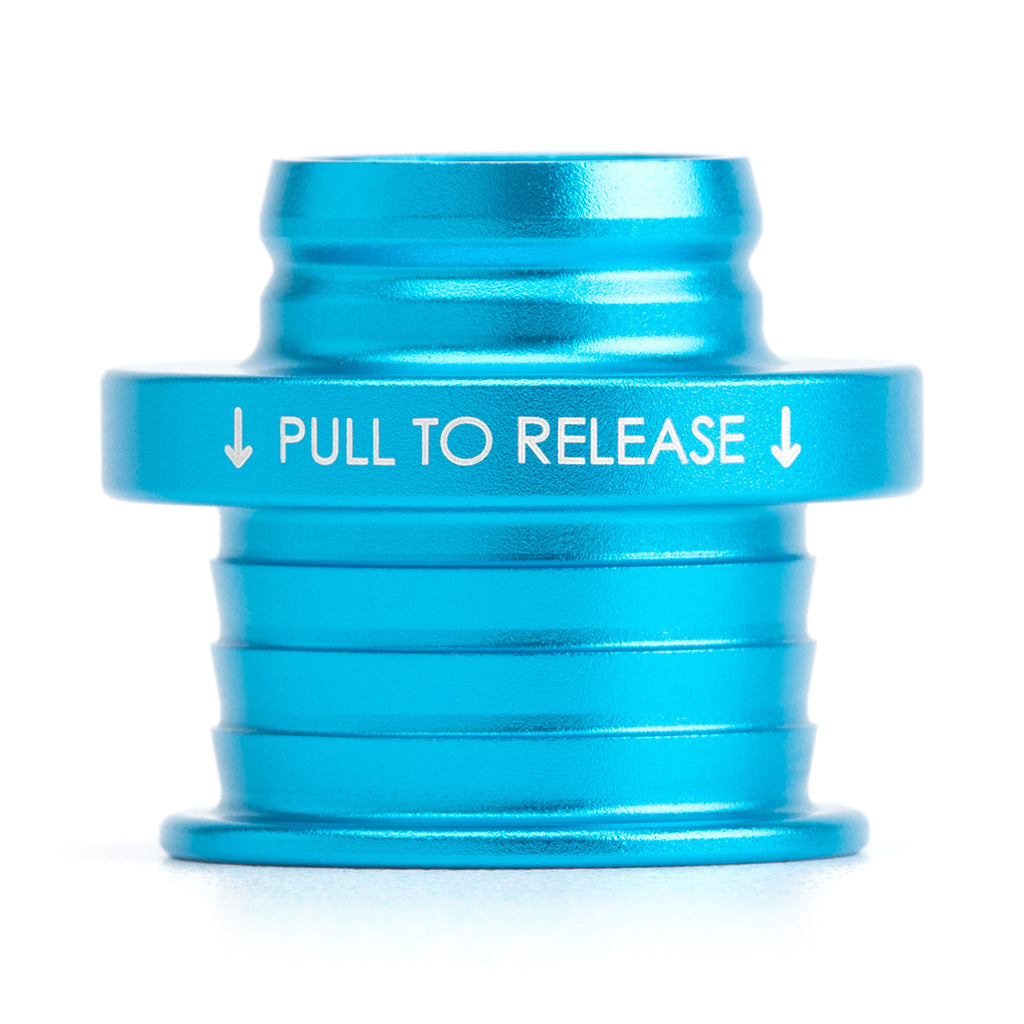 Acuity Instruments Shift Boot Collar for POCO Shift Knobs  - Satin Teal Aluminum