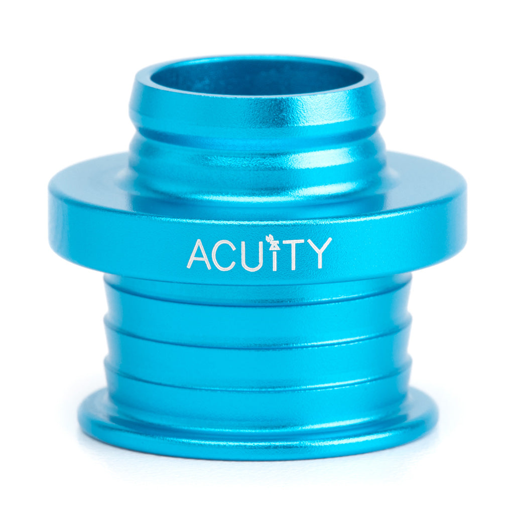Acuity Instruments Shift Boot Collar for POCO Shift Knobs  - Satin Teal Aluminum