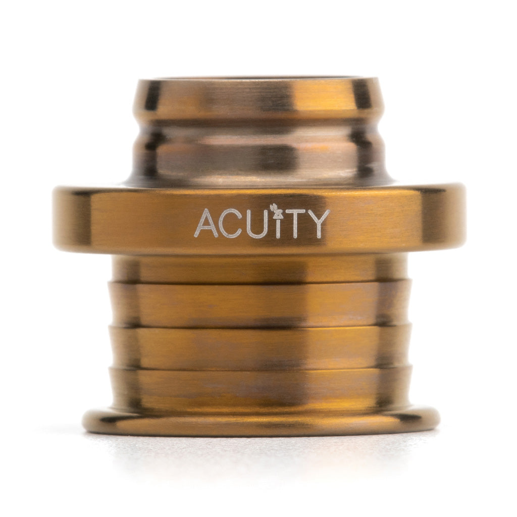 Acuity Instruments Shift Boot Collar for POCO Shift Knobs  - Burnt Gold Titanium