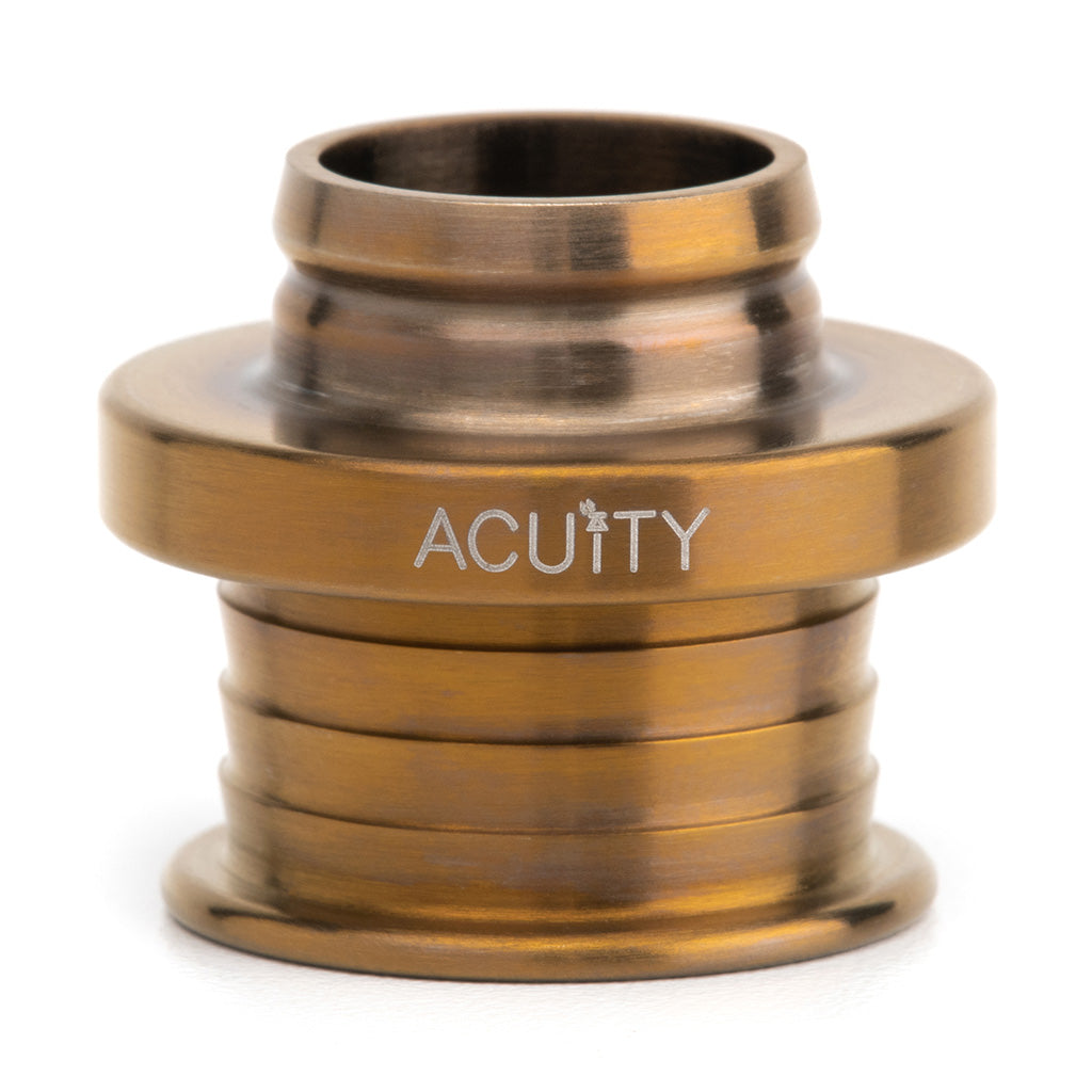 Acuity Instruments Shift Boot Collar for POCO Shift Knobs  - Burnt Gold Titanium
