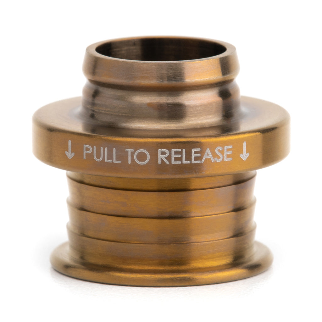 Acuity Instruments Shift Boot Collar for POCO Shift Knobs  - Burnt Gold Titanium