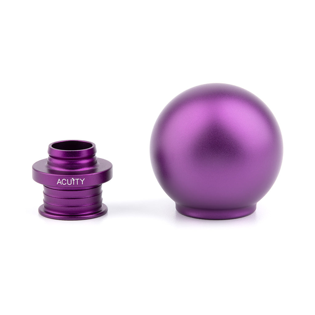 Acuity Instruments POCO Low-Profile Shift Knob  - Satin Purple (M10x1.5)