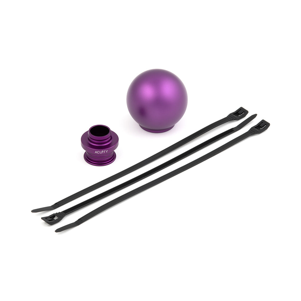 Acuity Instruments POCO Low-Profile Shift Knob  - Satin Purple (M10x1.5)