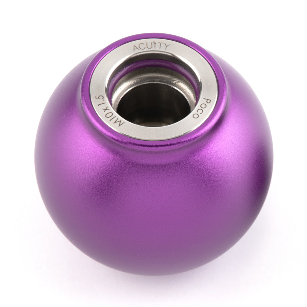 Acuity Instruments POCO Low-Profile Shift Knob  - Satin Purple (M10x1.5)