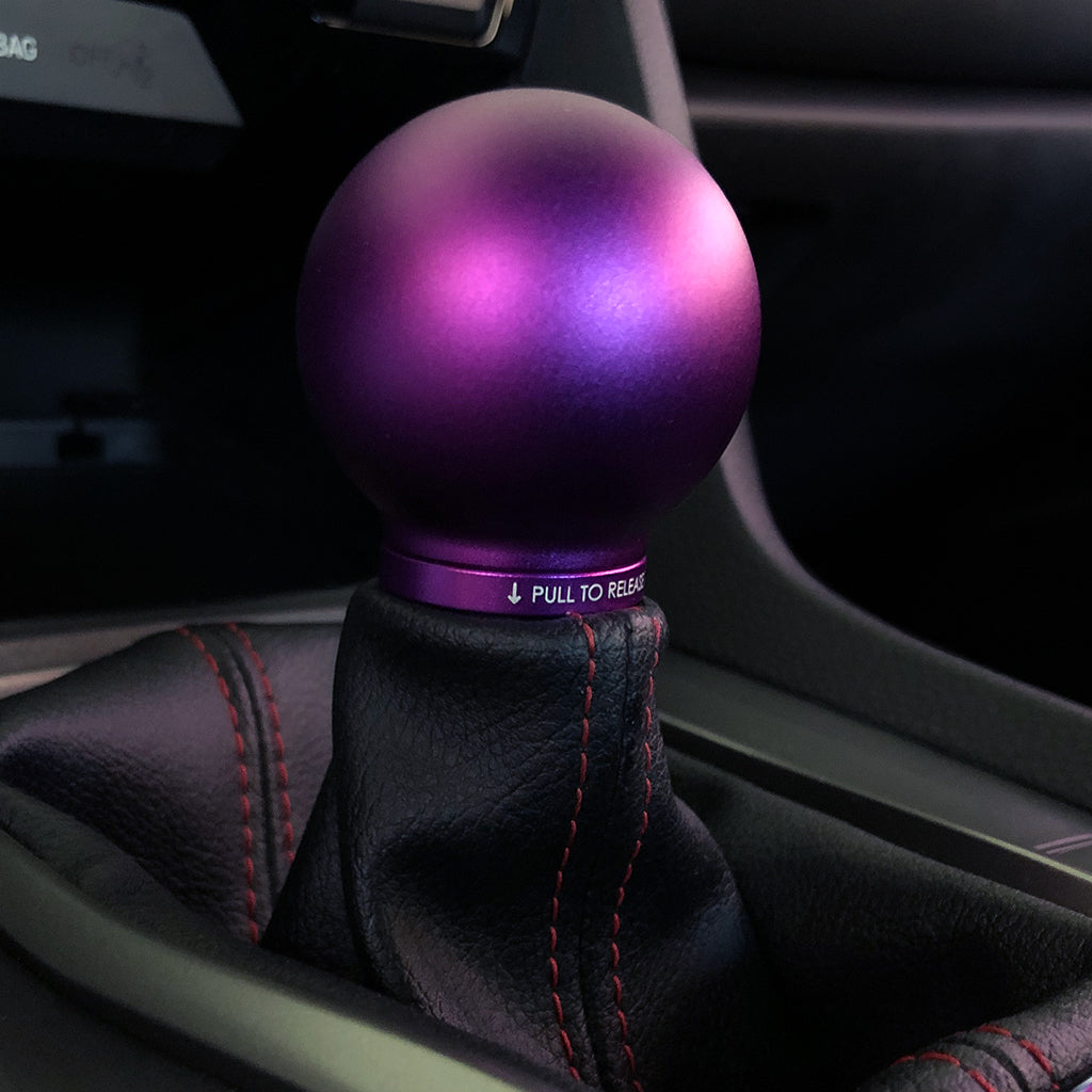 Acuity Instruments POCO Low-Profile Shift Knob  - Satin Purple (M10x1.5)