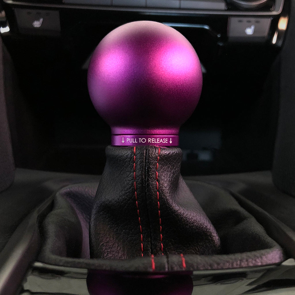 Acuity Instruments POCO Low-Profile Shift Knob  - Satin Purple (M10x1.5)