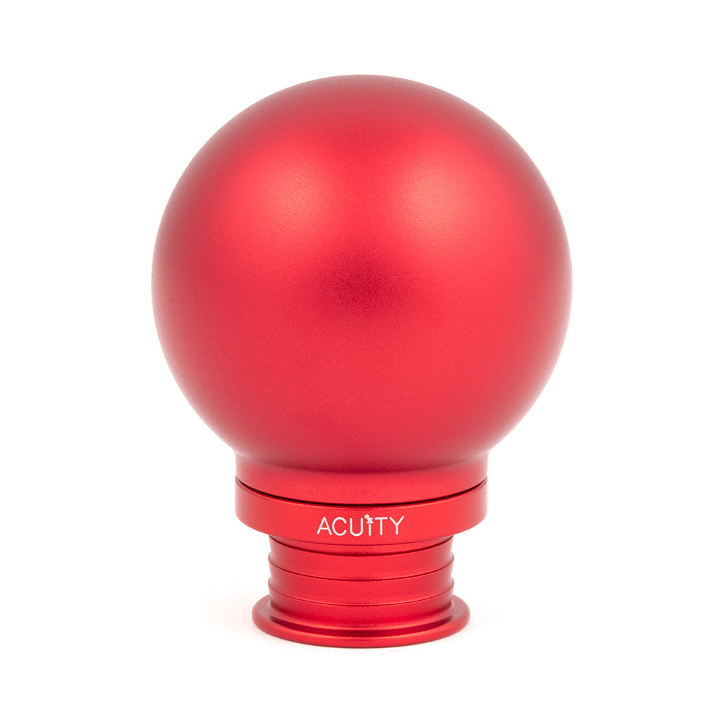 Acuity Instruments POCO Low-Profile Shift Knob  - Satin Red (M10x1.5)