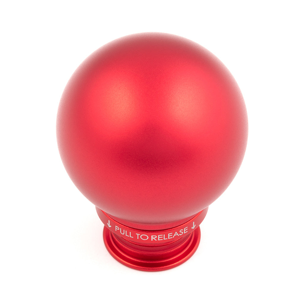 Acuity Instruments POCO Low-Profile Shift Knob  - Satin Red (M10x1.5)