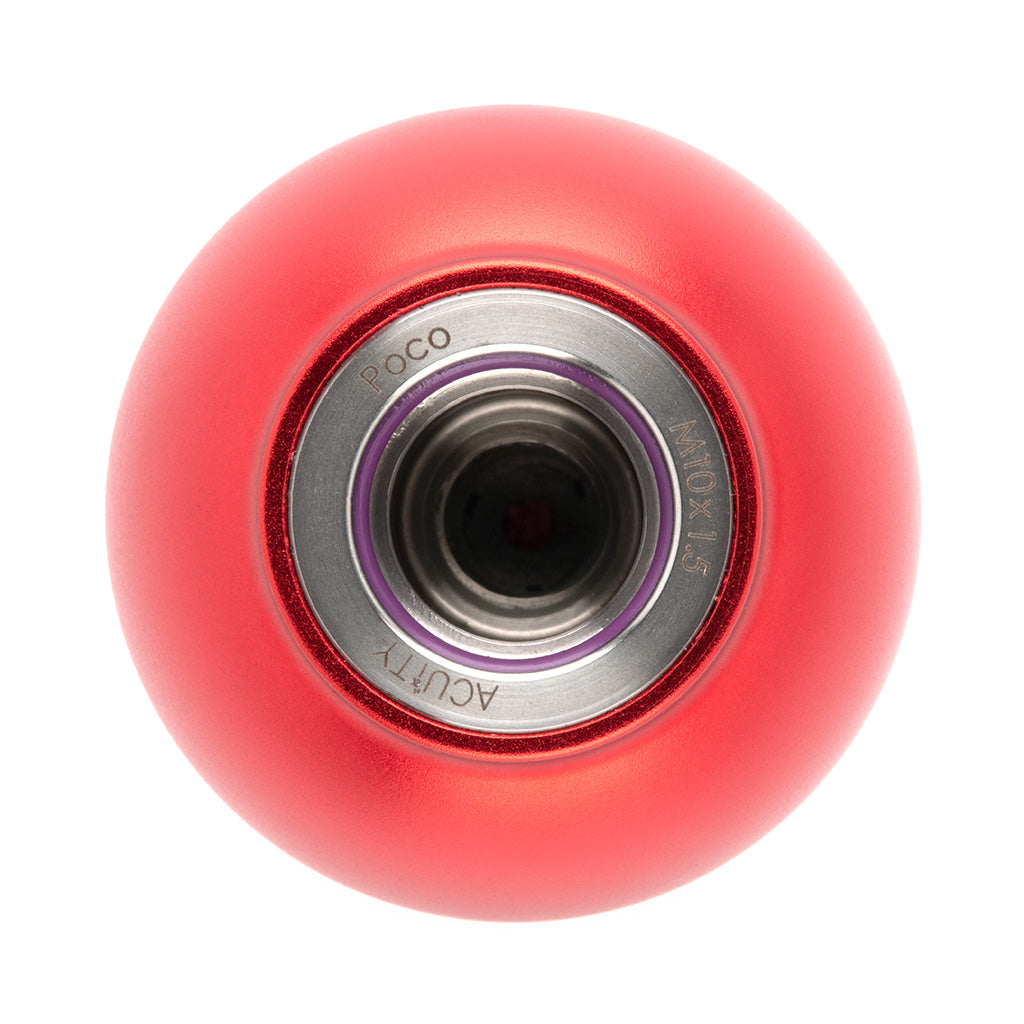 Acuity Instruments POCO Low-Profile Shift Knob  - Satin Red (M10x1.5)